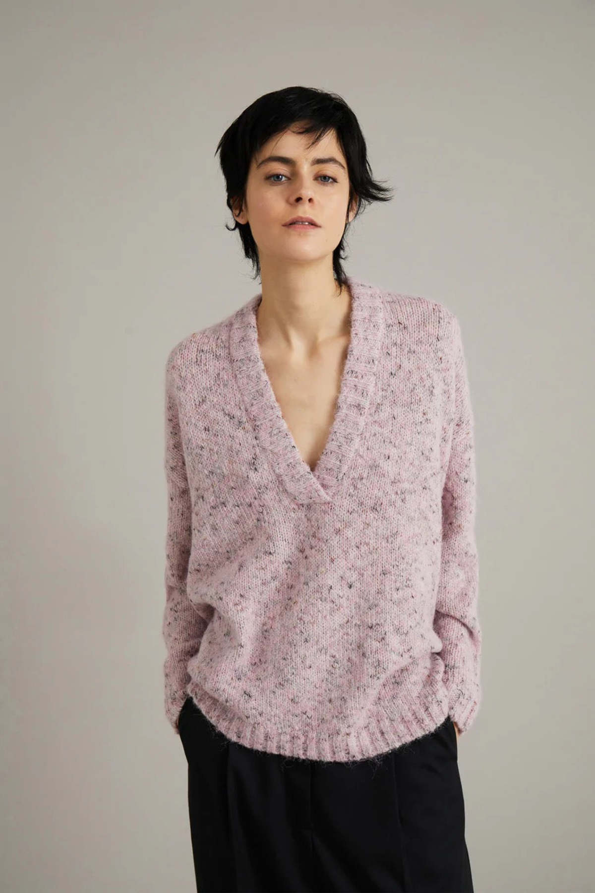 Munthe Arcar Sweater - PINK - Image 1 of 4
