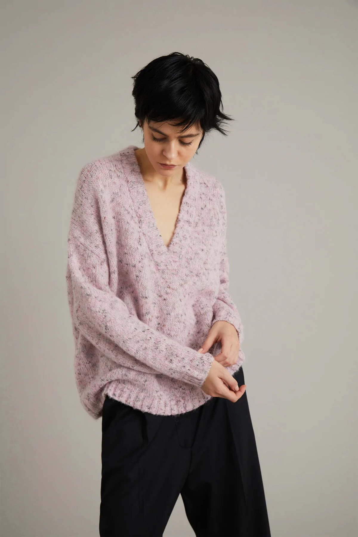 Munthe Arcar Sweater - PINK - Image 3 of 4