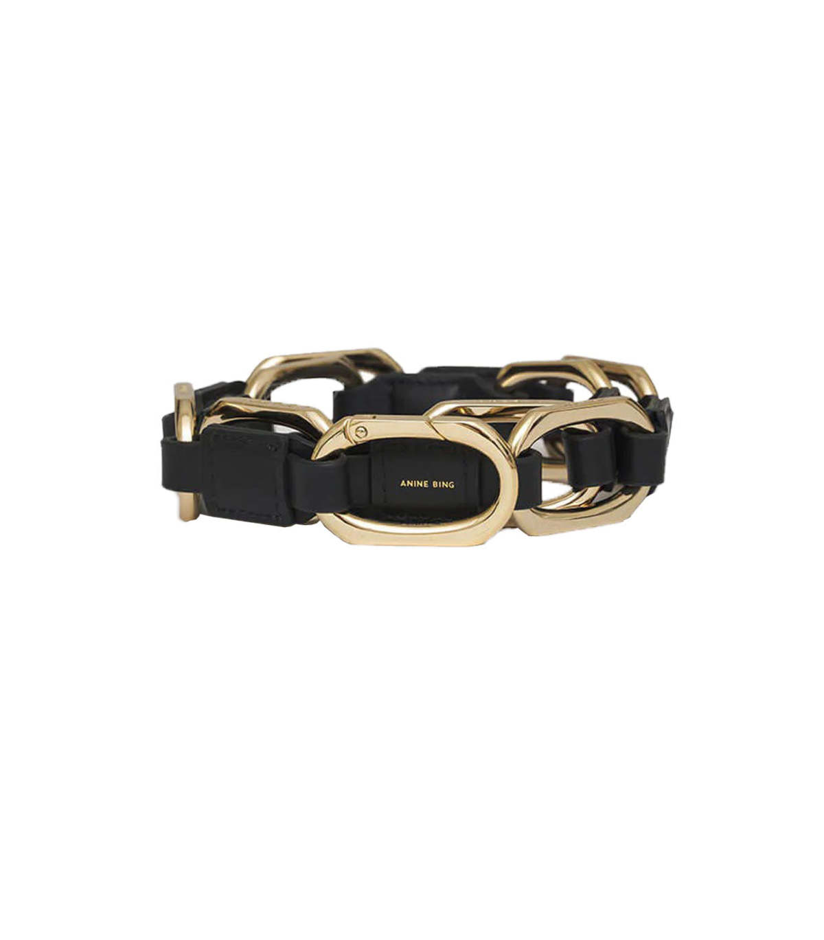Anine Bing Jody Chain & Leather Link Belt Anine Bing Jody Belt | Garmentory main image 4