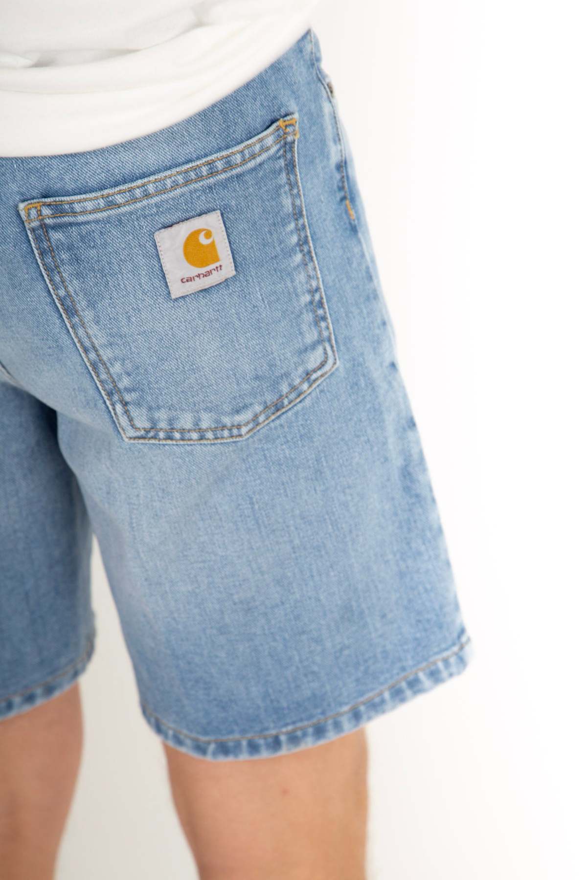 CARHARTT WIP Newel Short - Denim Blue | Garmentory