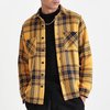 Wax London Whiting Overshirt Dag -  Check Yellow - Thumbnail 1