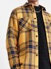 Wax London Whiting Overshirt Dag -  Check Yellow - Thumbnail 4