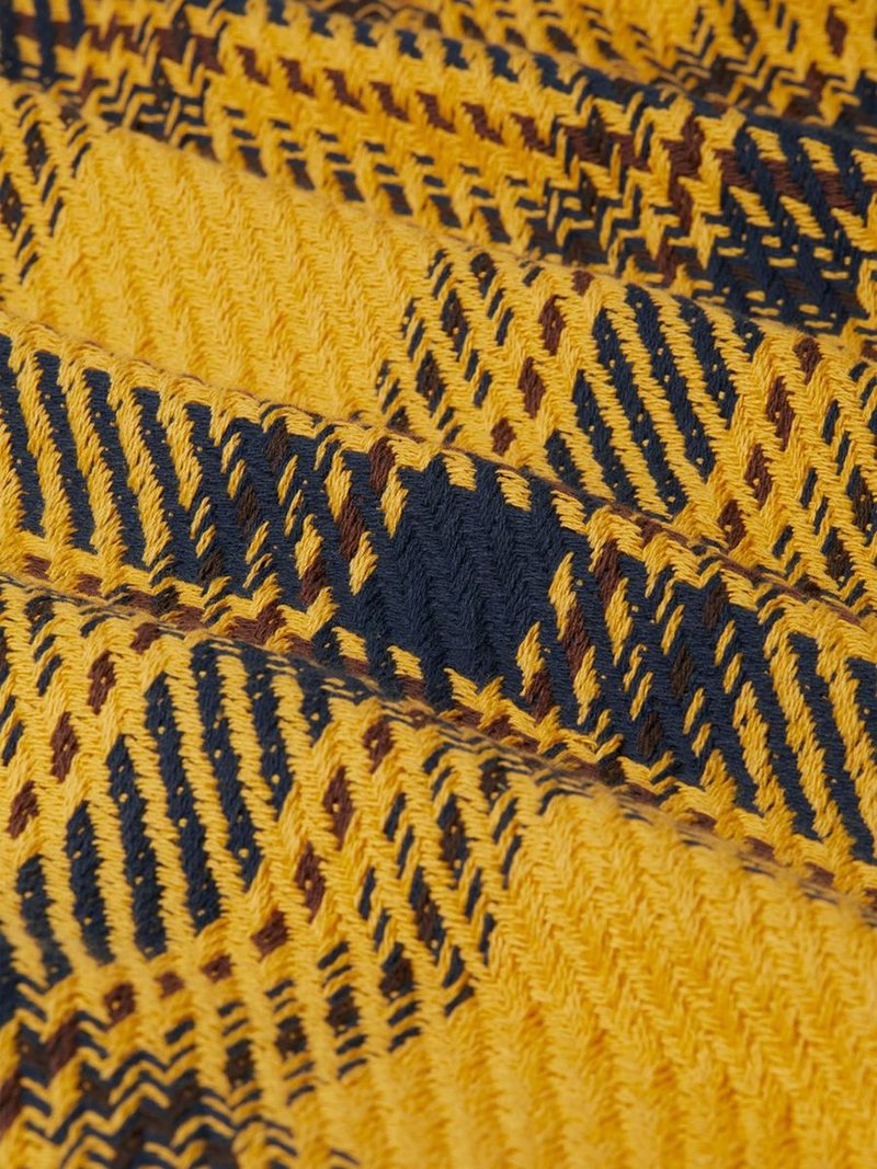 Wax London Whiting Overshirt Dag -  Check Yellow