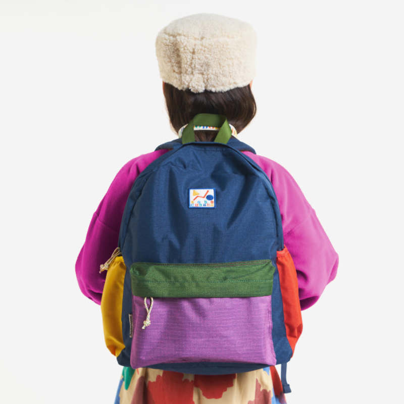 Kids Bobo Choses Child Colour Block Backpack - Multicolour