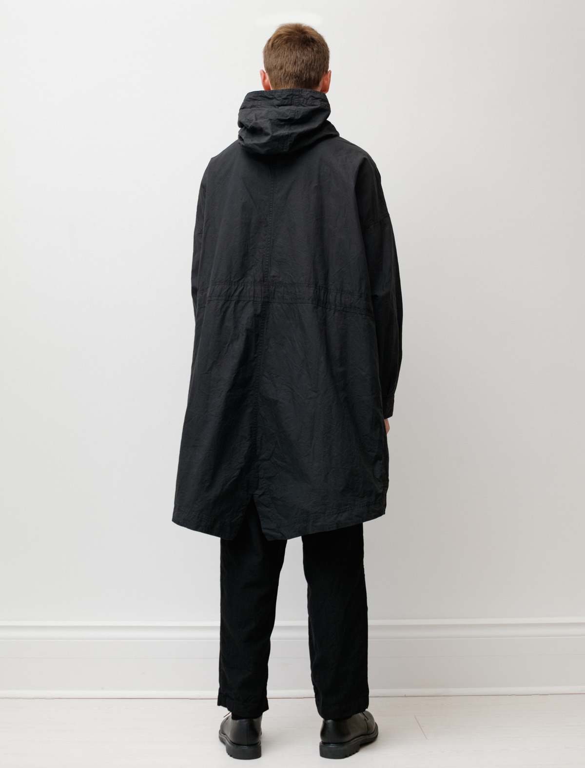 ジャケット・アウター CASEY-CASEY parka stan Casey Casey Mens Stan Parka Light Wax - Black | Garmentory