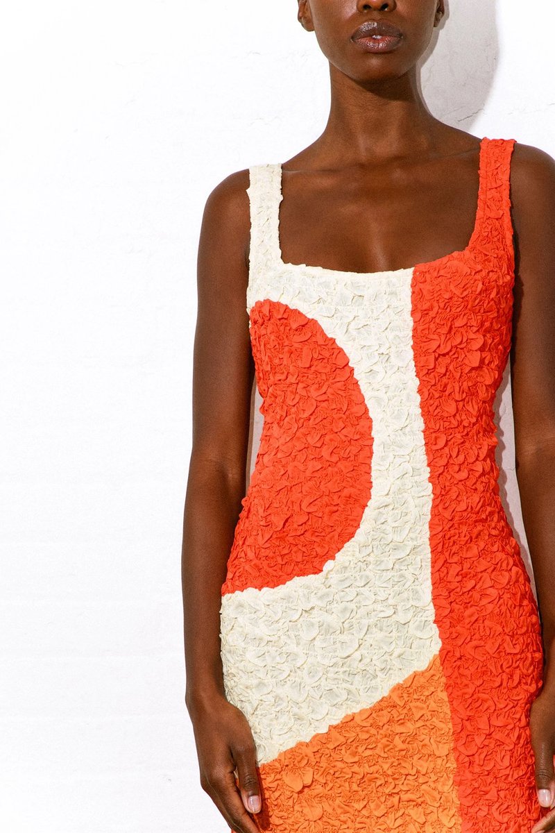 mara hoffman sloan dress red MARA Hoffman Sloan Dress - Red Multi