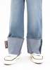 Doublet Recycle Denim Low-rise Denim Pants - Indigo - Thumbnail 4