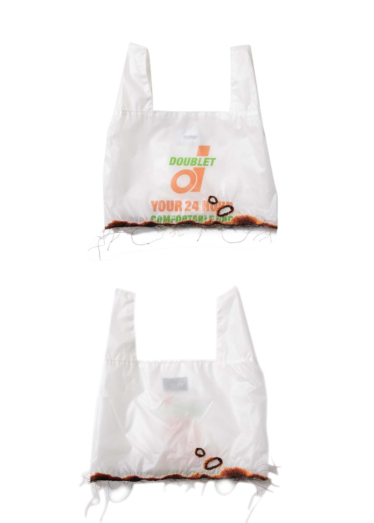 doublet バーニング EMBROIDERY SUPERMARKET BAG doublet バーニング EMBROIDERY SUPERMARKET BAG Doublet