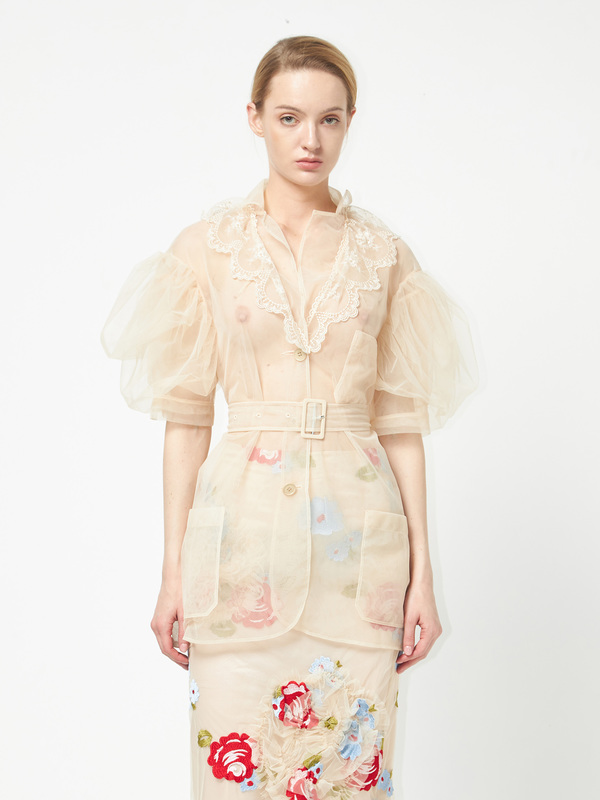 SIMONE ROCHA mesh handbag