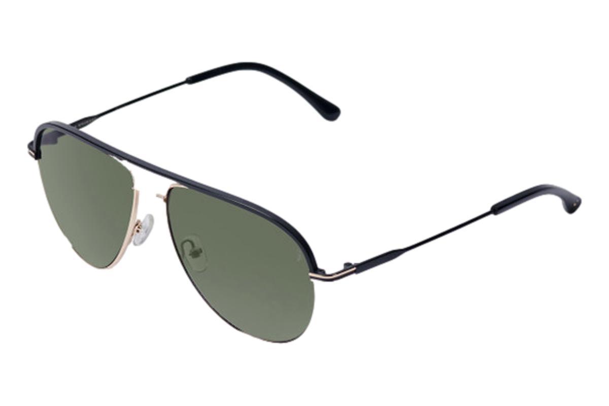 Jack Stegeman Hawk Sunglasses Black/Gold Garmentory