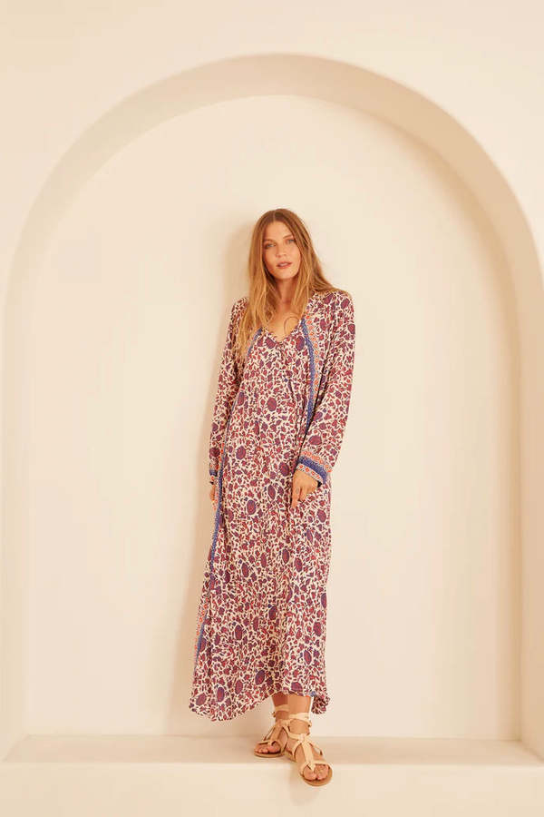 maxi dress capped sleeves Eterne Cap Sleeve Maxi Dress in Cream