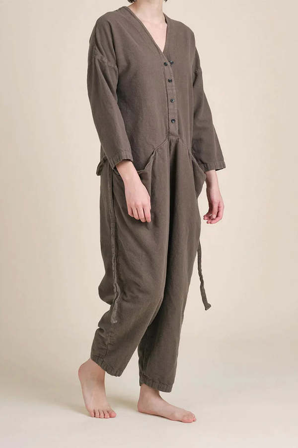 Black Crane Painter Jumpsuit Olive Garmentory