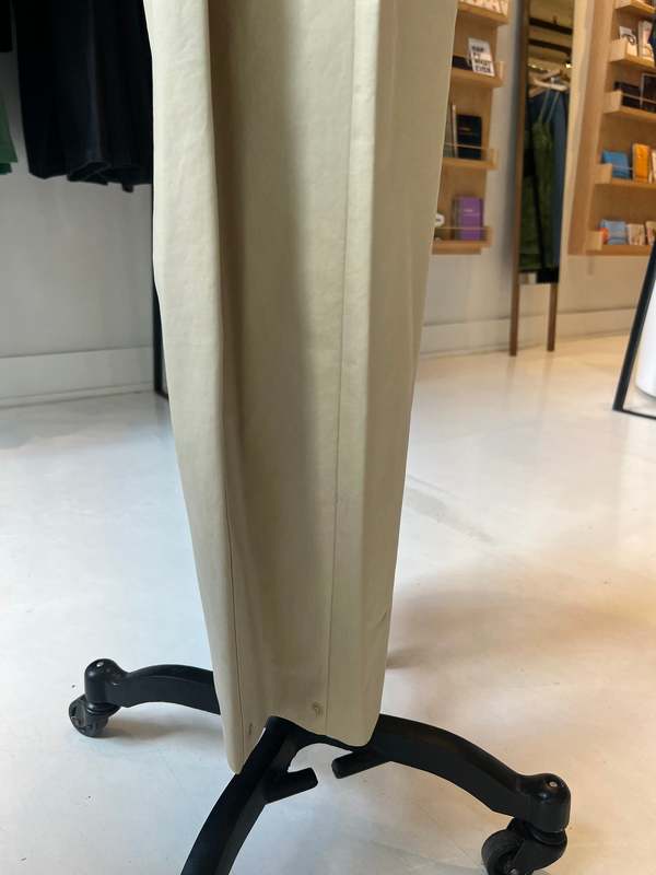 AMOMENTO Snap Garconne Pants - Butter | Garmentory