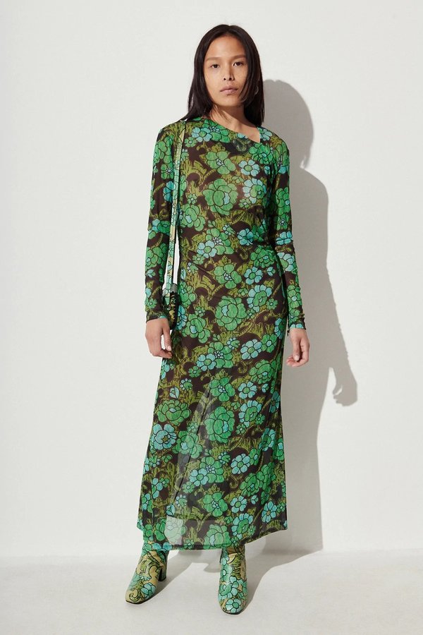 Rachel Comey Surveillance Dress - Black/Lotus Mesh | Garmentory Rachel Comey Surveillance Dress - Black/Lotus Mesh | Garmentory