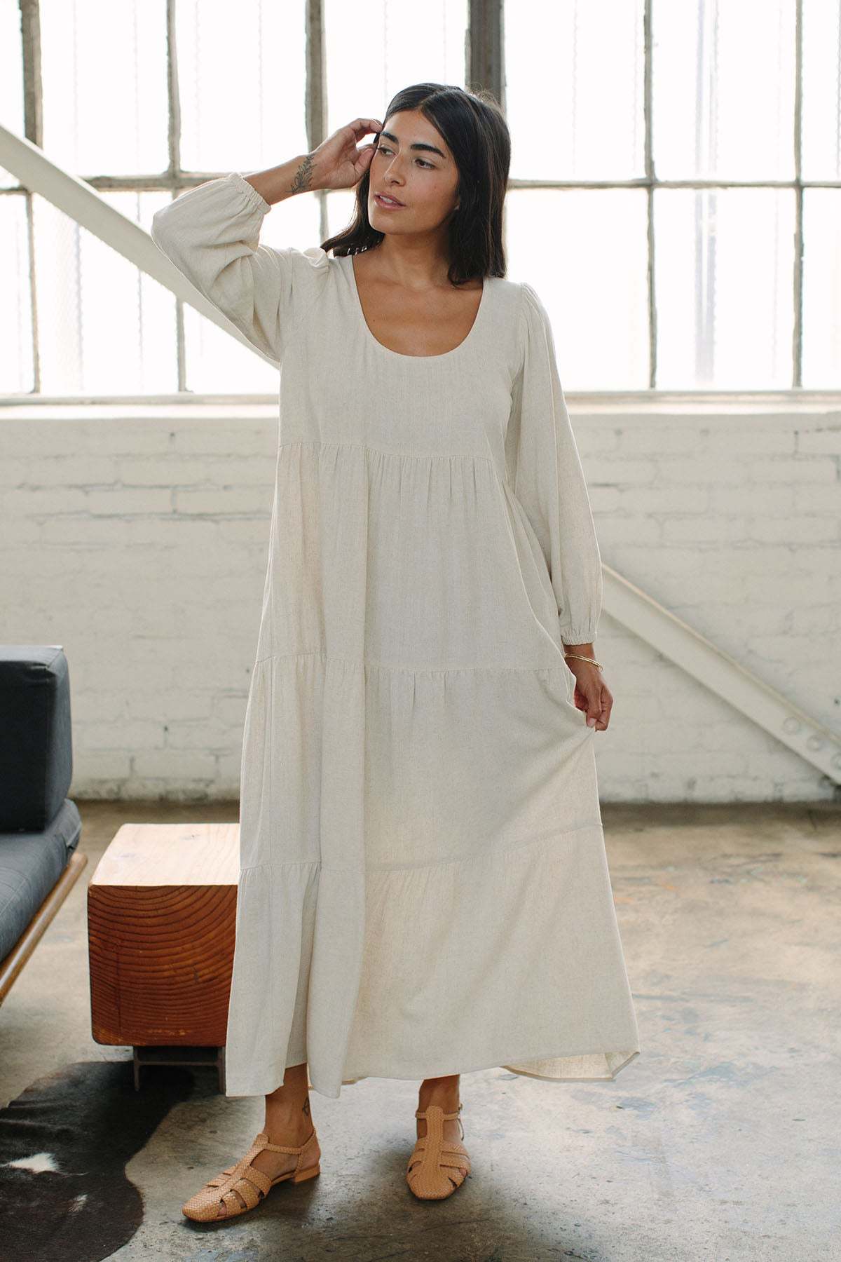Rachel Pally Linen Alice Dress - Natural