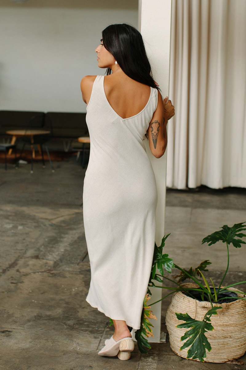 long flowing dresses Lady Black Tie - Lottie Gown - Satin A-line Dress main image 1