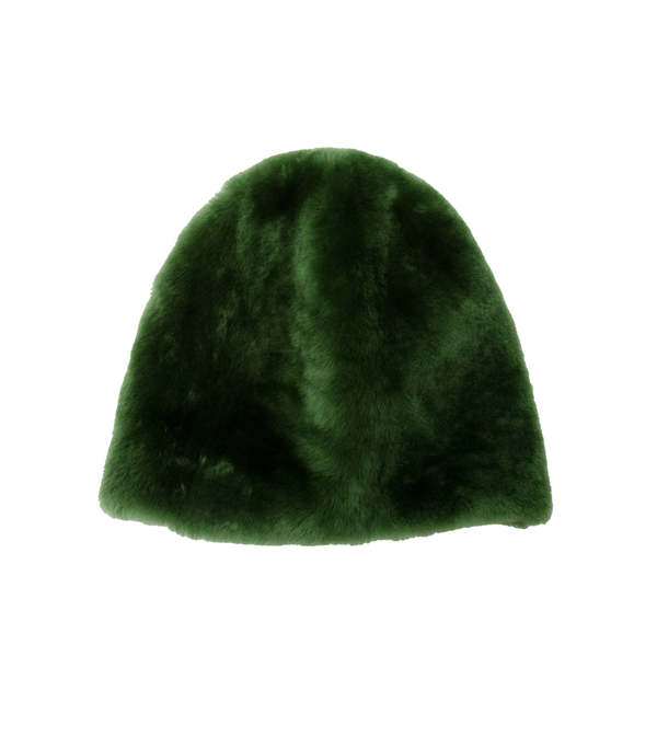 Rachel Comey Shearling Beanie - Green
