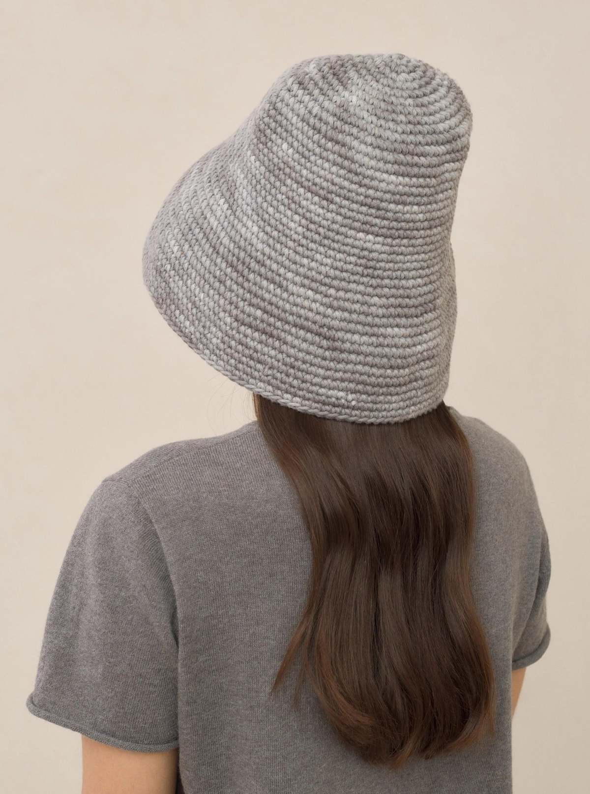 Lauren Manoogian Big Bell Hat - Slate | Garmentory