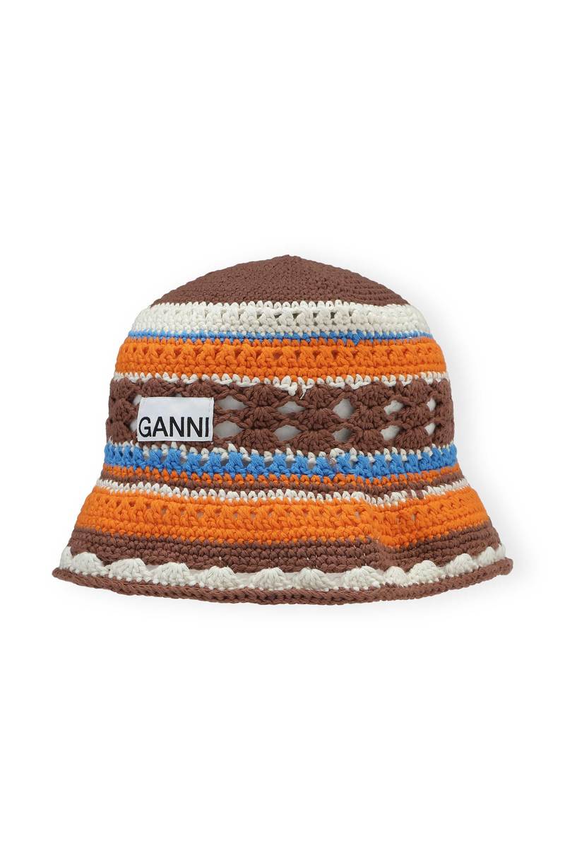Ganni Crochet Bucket Hat | Garmentory