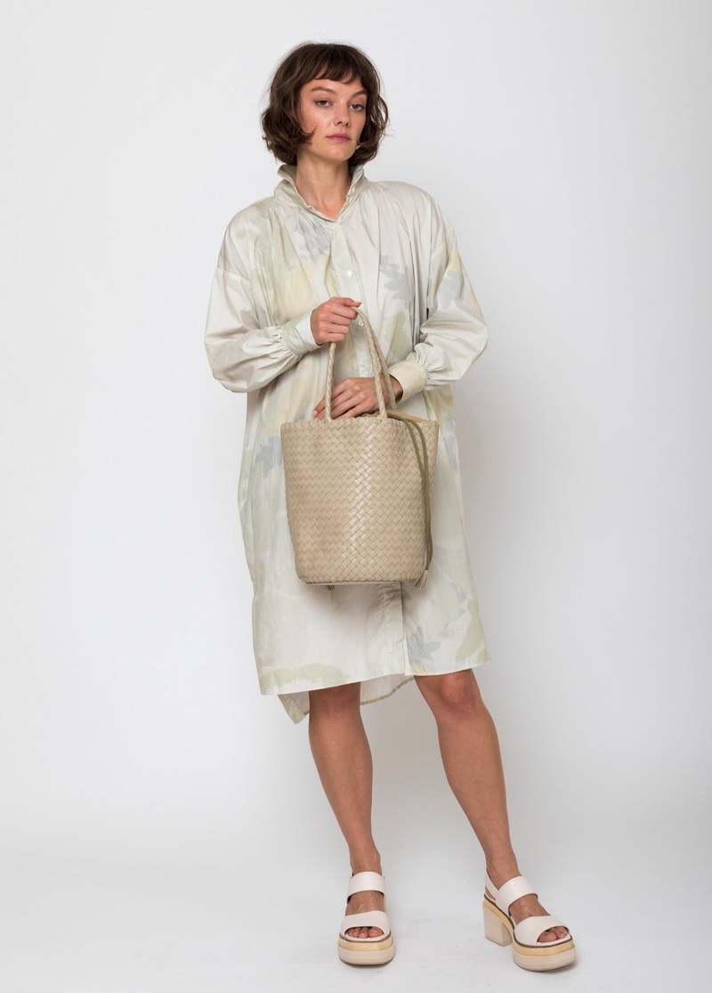 DRAGON DIFFUSION | JACKY BUCKET 8056 PEARL [正規品/関税込] Dragon Diffusion Jacky Bucket Bag with Cotton Insert - Pearl