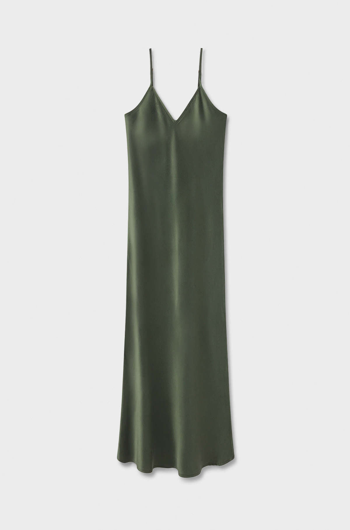 green satin dress formal Long Dark Green Satin Prom Dresses Elegant Split Evening Gowns