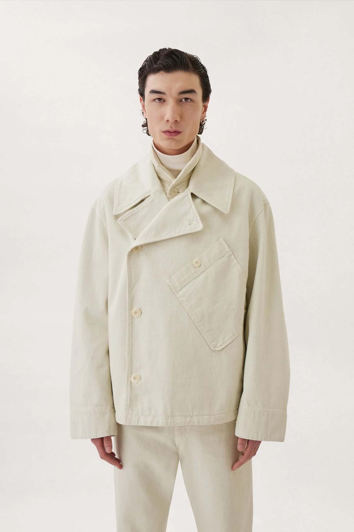 美品 LEMAIRE DISPATCH JACKET CIGAR LEMAIRE - OLIVE DISPATCH JACKET – LE LABO STORE