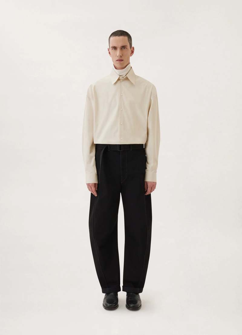 Twisted Belted Pants