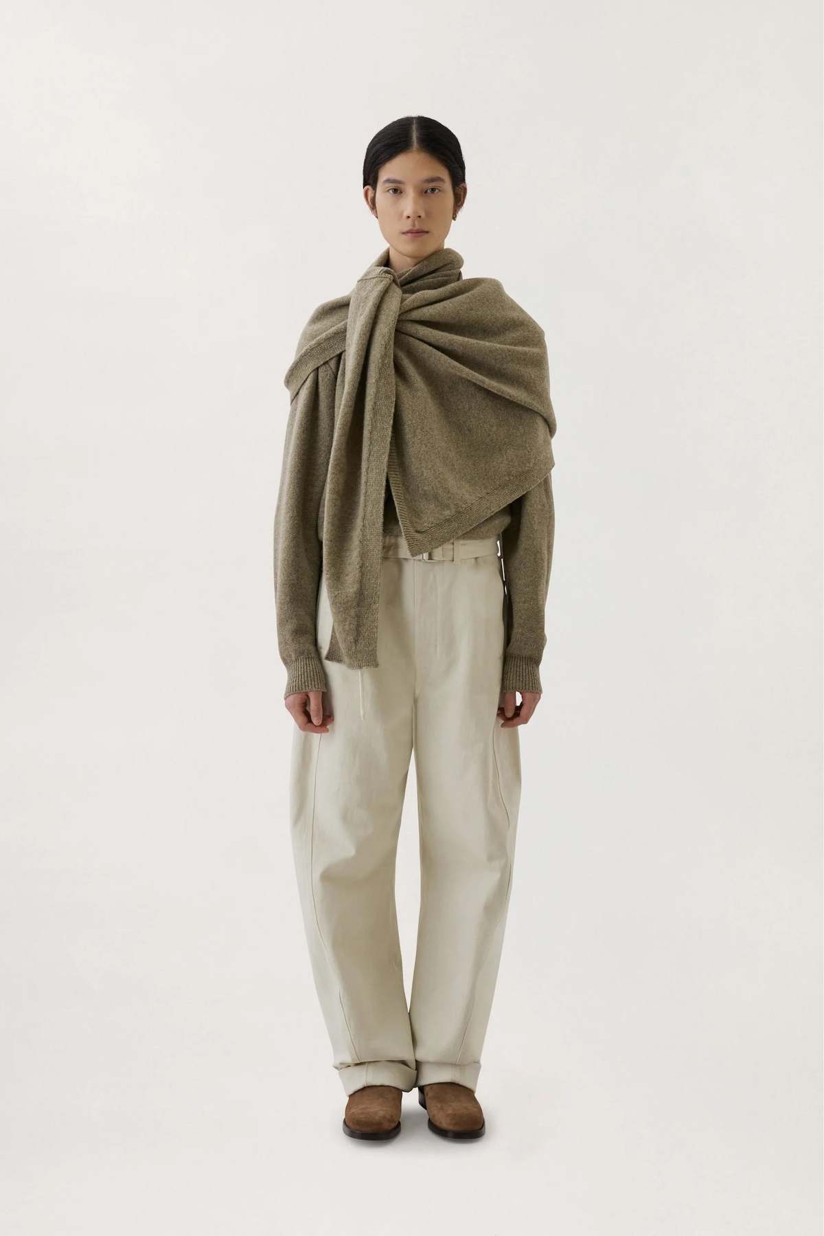 Lemaire Wrap Scarf - Meadow | Garmentory