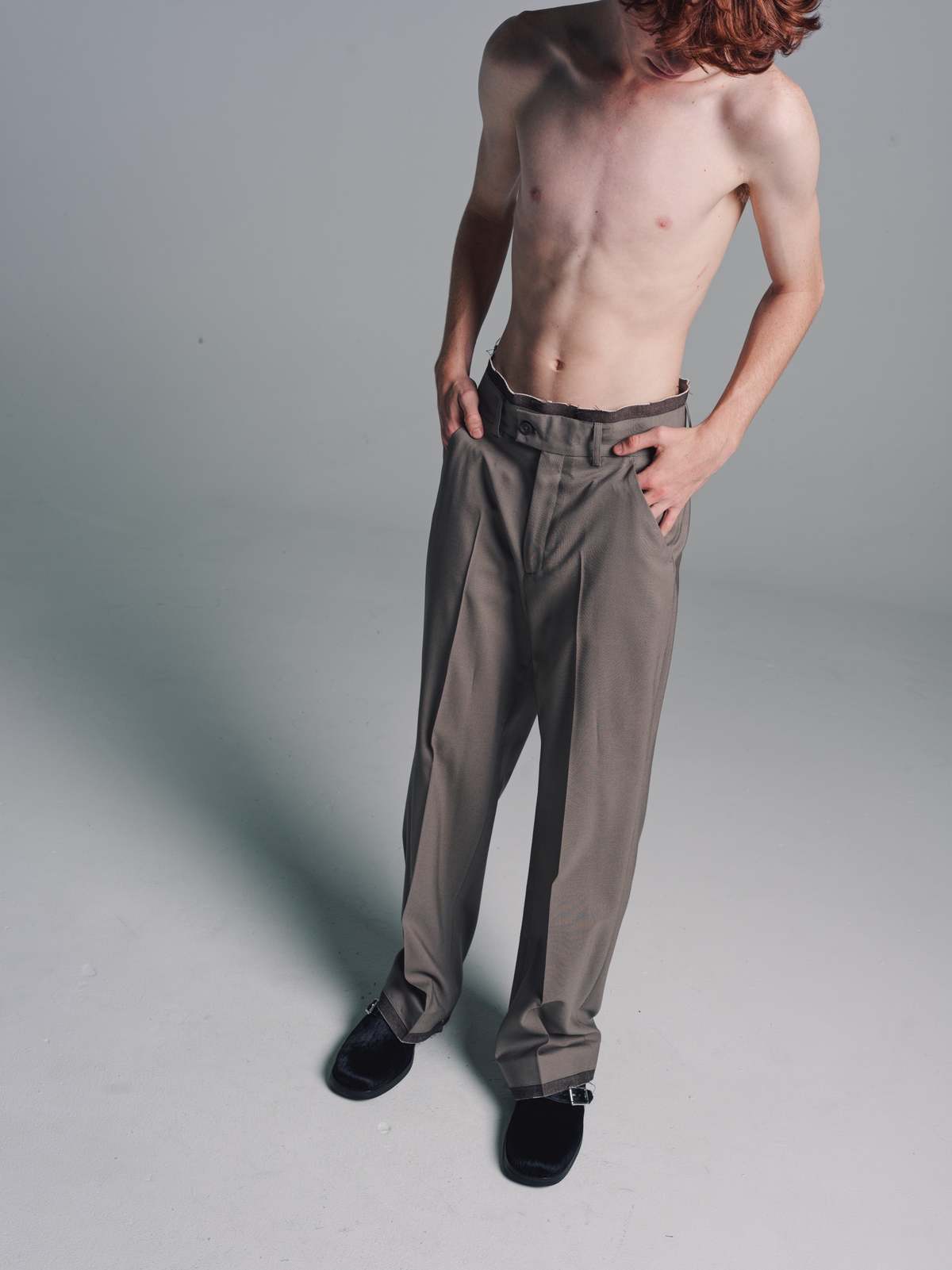 Our Legacy Tropical Wool High Top Chino - Grey | Garmentory