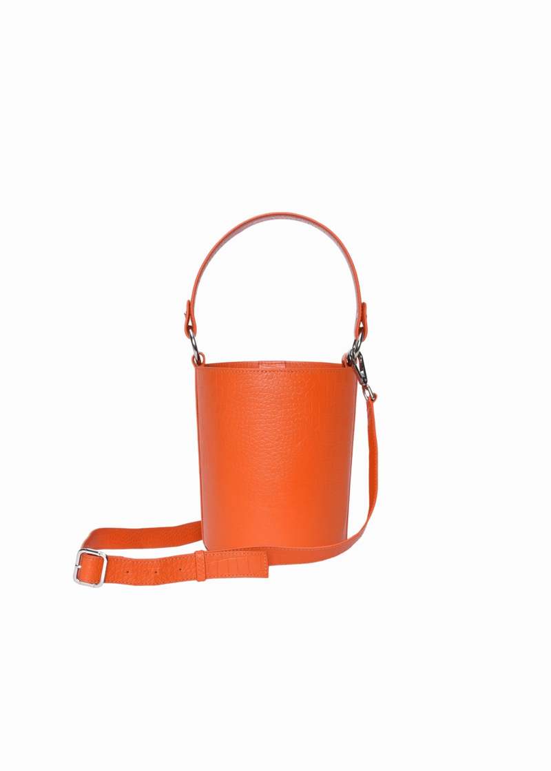 Hyer Goods Mini Bucket Bag - Flame Croc
