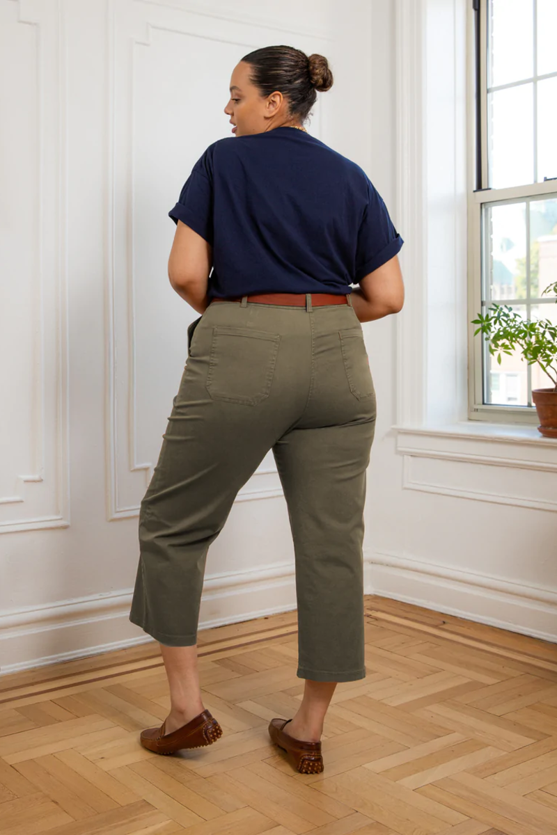 Loup James Work Pant Sage Garmentory