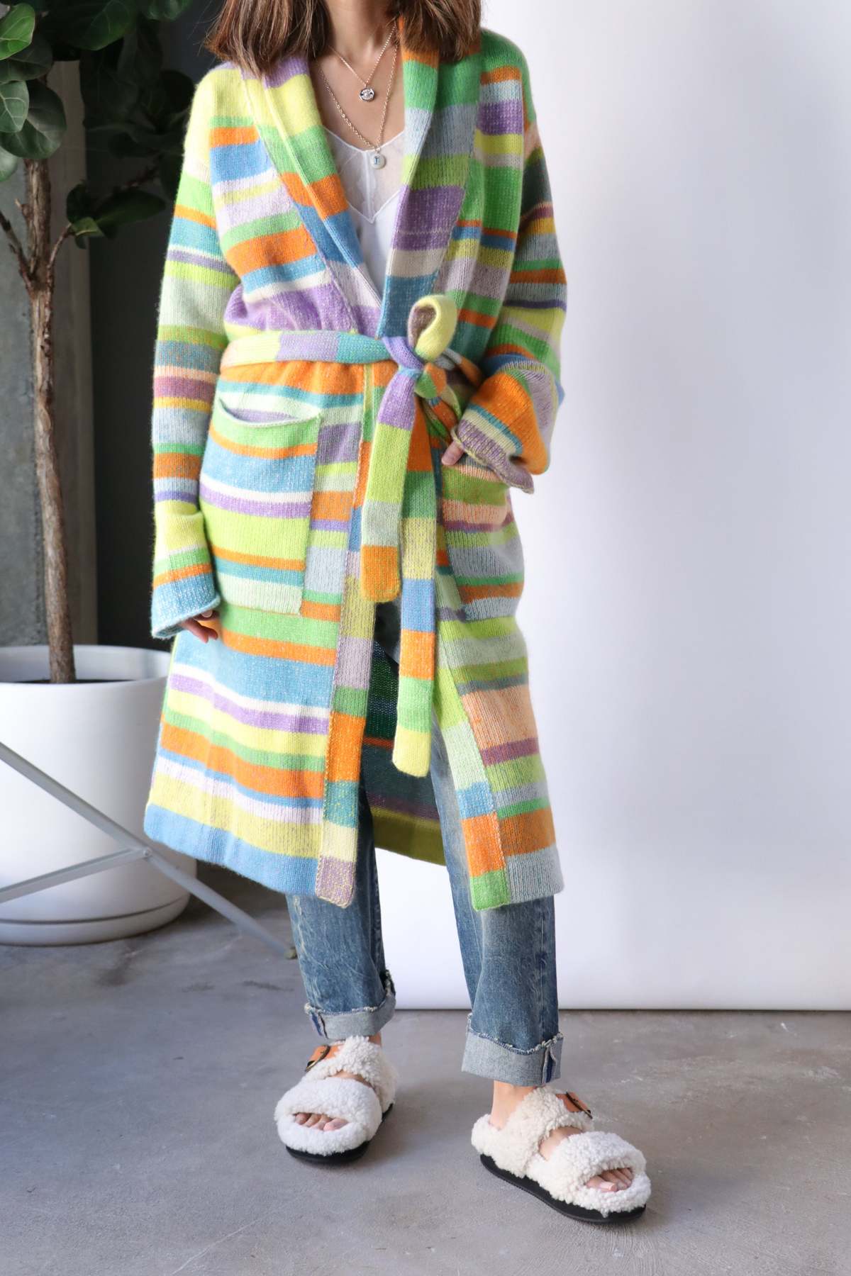 トップス THE ELDER STATESMAN MULTI GOWN M THE ELDER STATESMAN MULTI GOWN