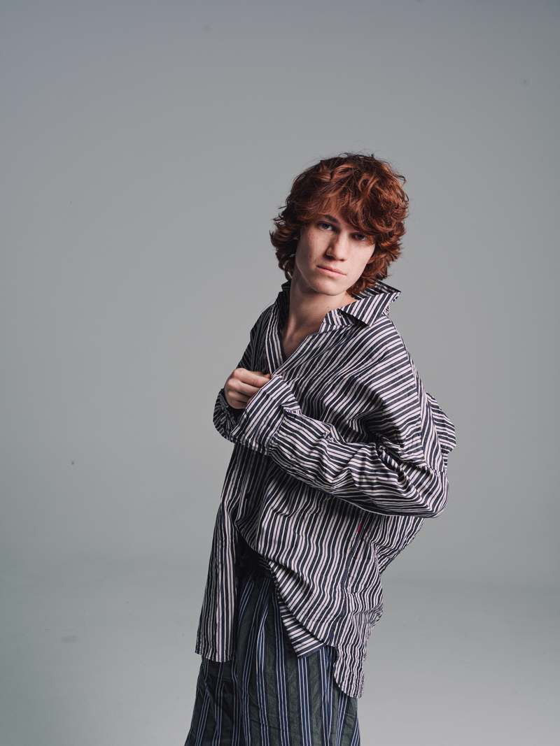 Casey Casey Louis 2 Shirt - Black Bold Stripe | Garmentory