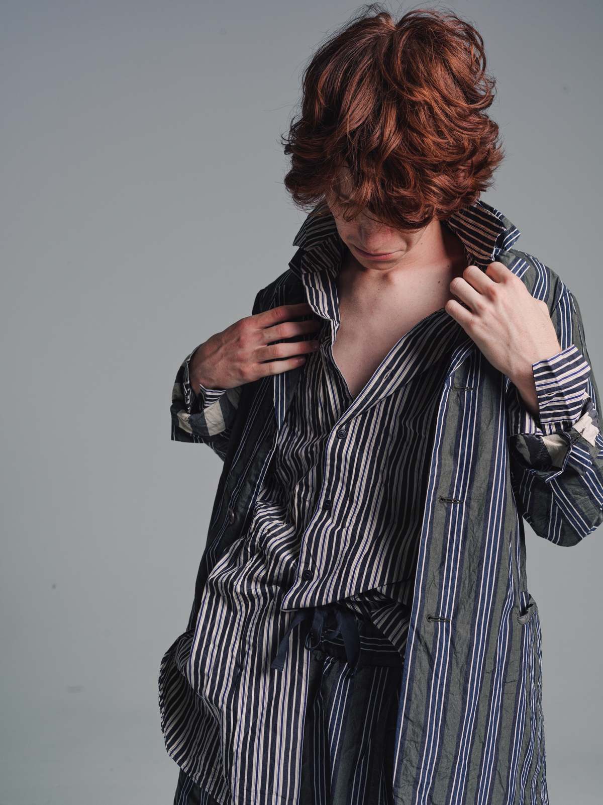 CASEY•CASEY LOUIS 2 SHIRT-BOLD STRIPE XS CASEY•CASEY LOUIS 2 SHIRT-BOLD STRIPE XS - メルカリ