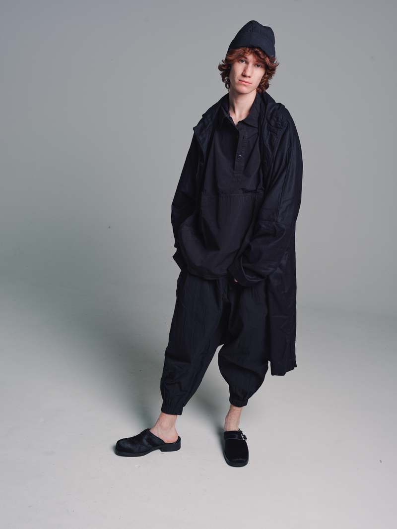 ジャケット・アウター CASEY CASEY 3PIECES COAT MICROWOOL M CASEY CASEY | 3 PIECES COAT - MICROWOOL / DARK NAVY マイクロ