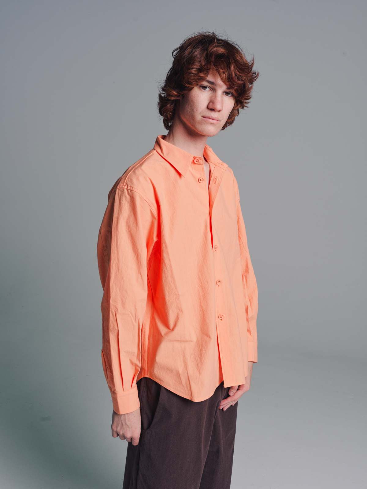 MAN-TLE Horizon Weather R13S8 Weather Shirt - Orange | Garmentory