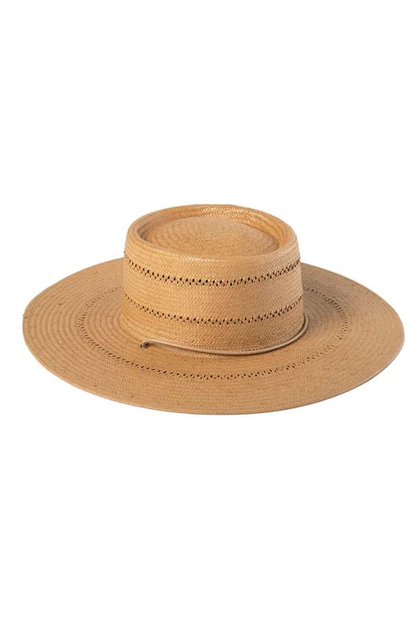 Lack of Color The Jacinto Hat - Off White/Tan | Garmentory display picture 3