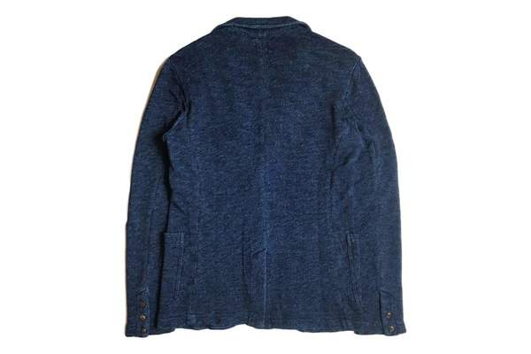 Faherty Brand Marled Indigo Knit Blazer Faherty Brand Marled Indigo Knit Blazer