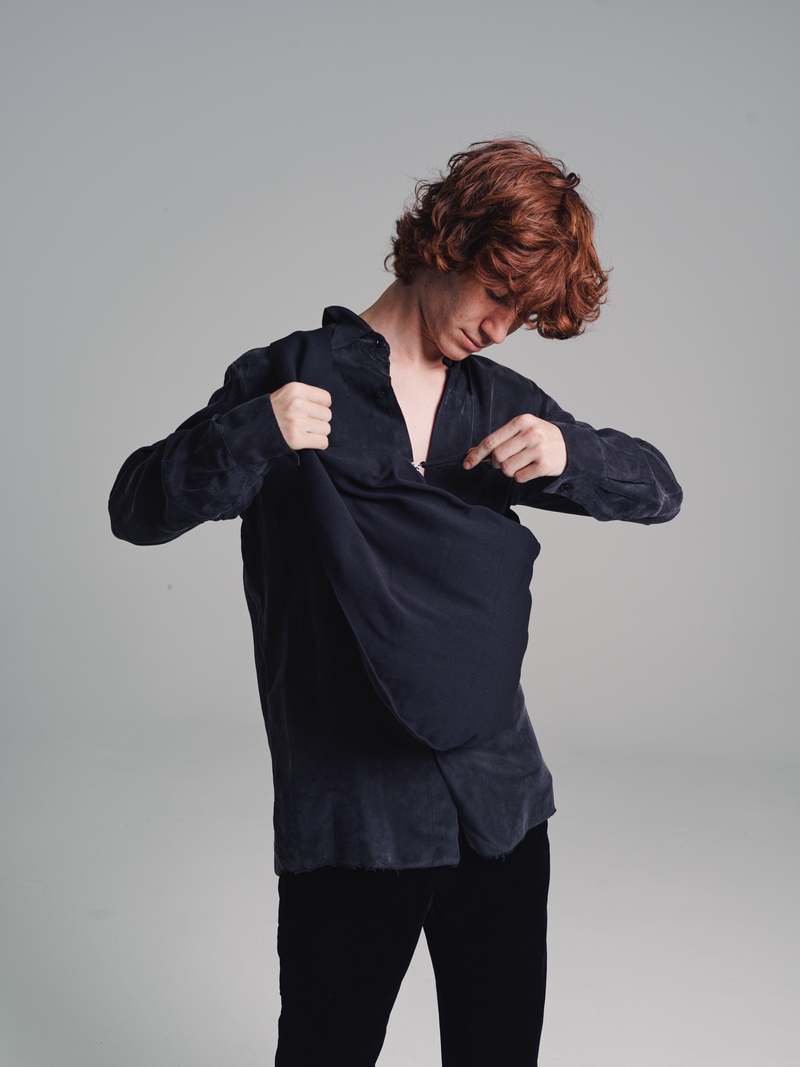 ニット/セーター gabriela coll garments nylon Knittedpolo Gabriela Coll Garments No. 180 Nylon Knitted Zipper Polo