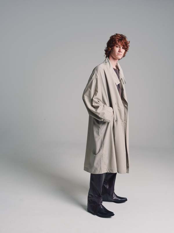 Gabriela Coll Garments No. 65 Loro Piana Wool Oversized Coat