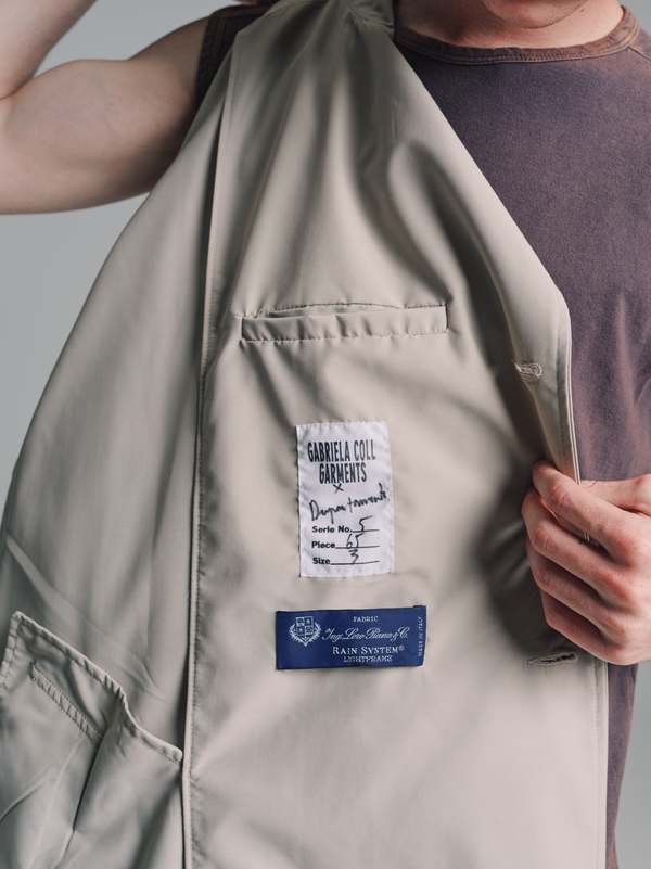 Gabriela Coll Garments No. 65 Loro Piana Wool Oversized Coat