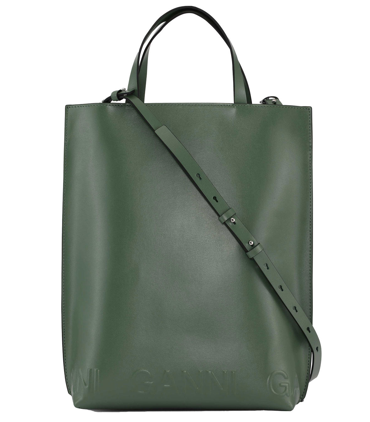 Ganni Medium Tote Bag - Myrtle | Garmentory
