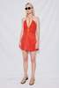 Wynn Hamlyn Linda Mini Dress - Rosso - Thumbnail 2