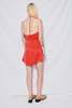 Wynn Hamlyn Linda Mini Dress - Rosso - Thumbnail 3