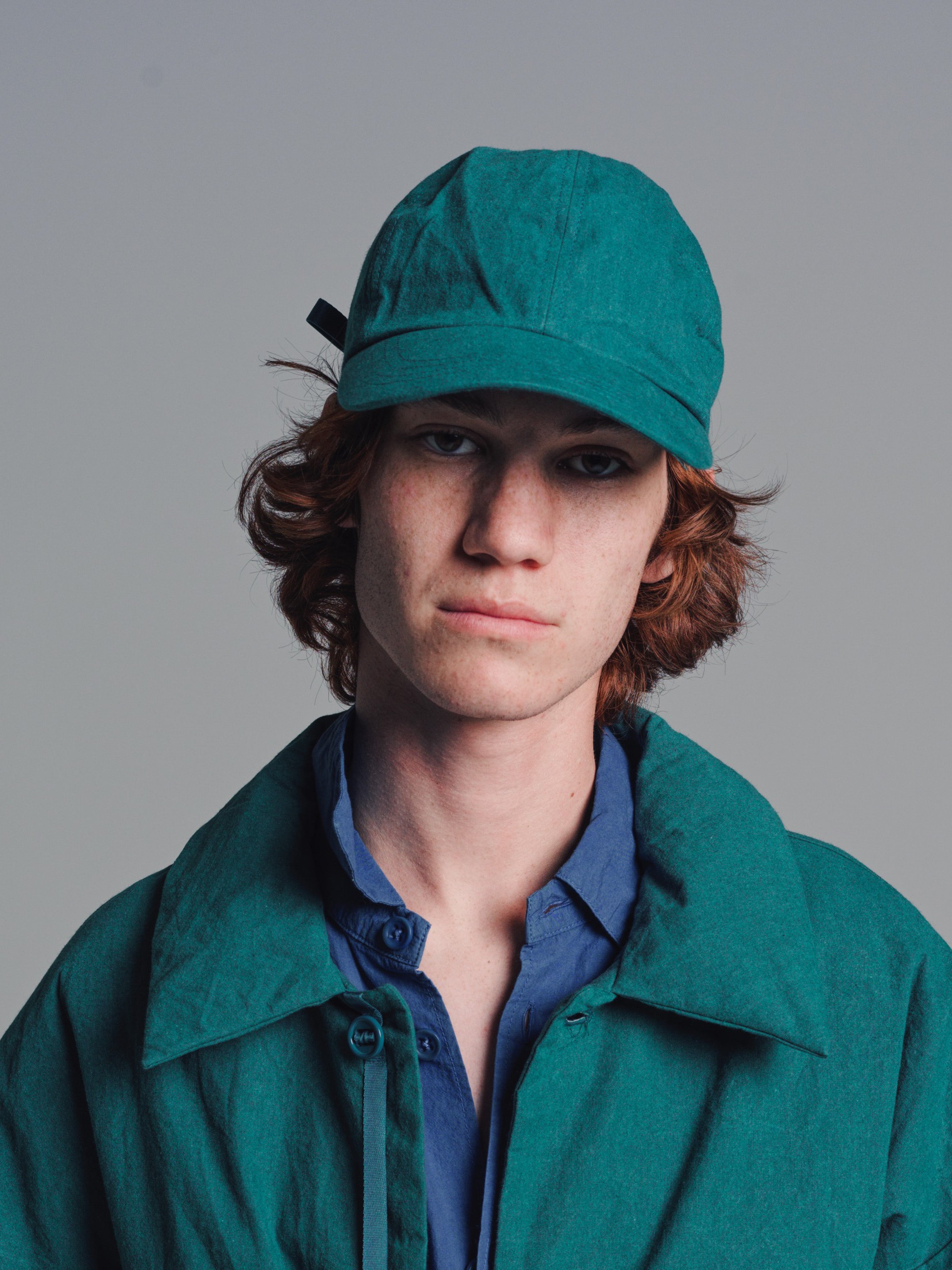 MAN-TLE R13C3 Six Panel Cap - Blue Lake Wax | Garmentory