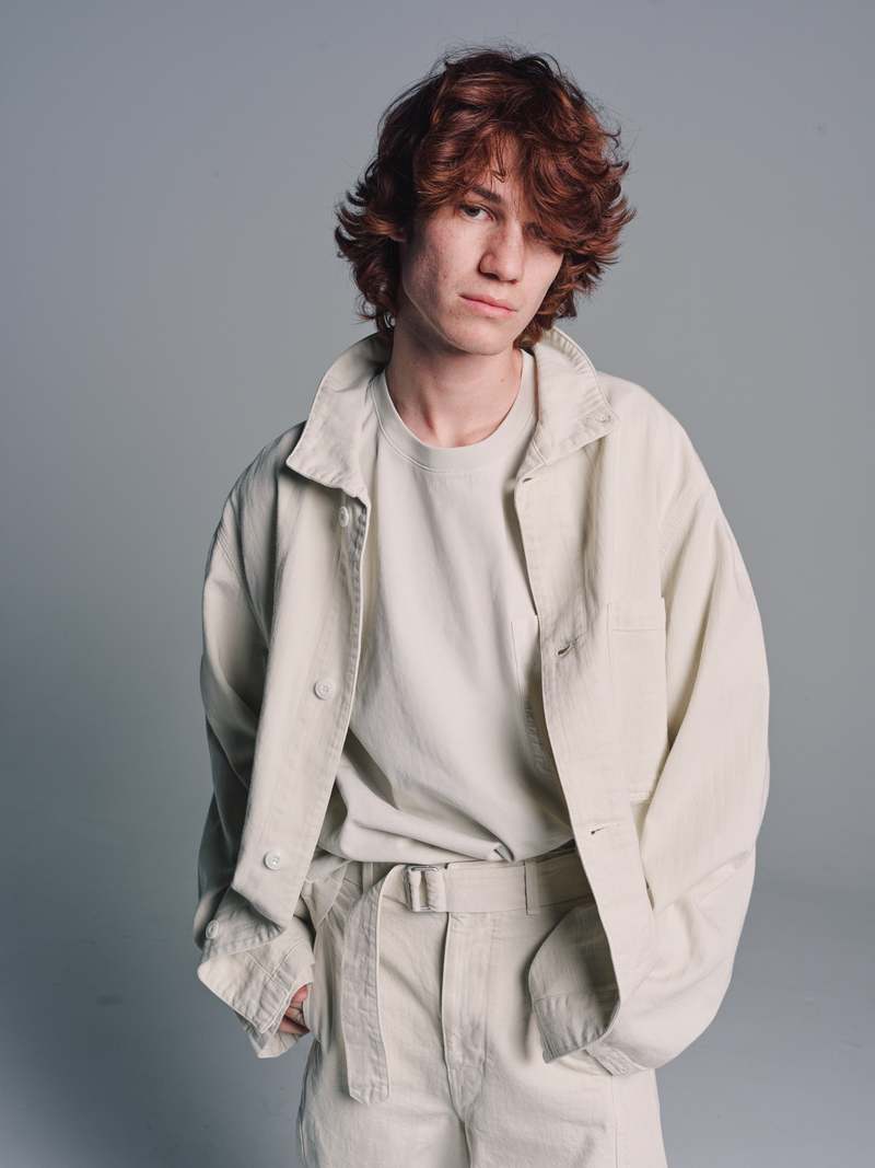 LEMAIRE STAND COLLAR OVERSHIRT
