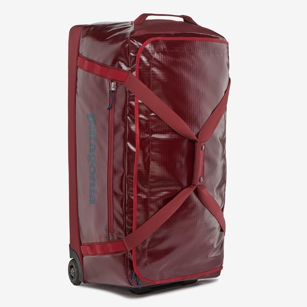 Patagonia Black Hole Wheeled Duffel Bag 100L Wax Red Garmentory