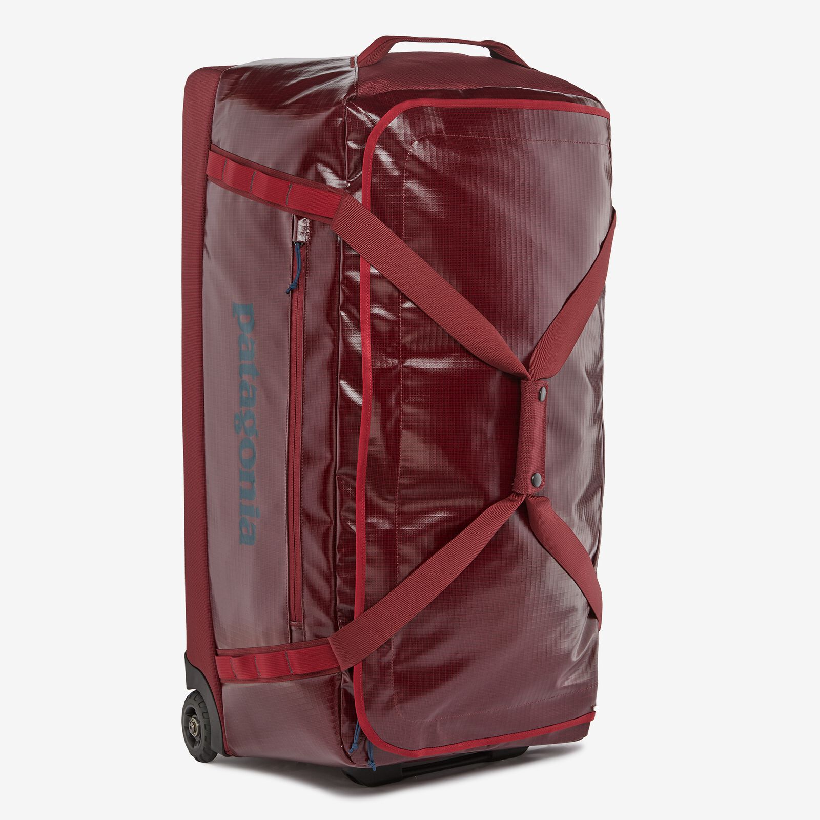 Patagonia Black Hole Wheeled Duffel Bag 100L Wax Red Garmentory