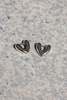 Annika Inez Heart Hoops - Sterling Silver - Thumbnail 4