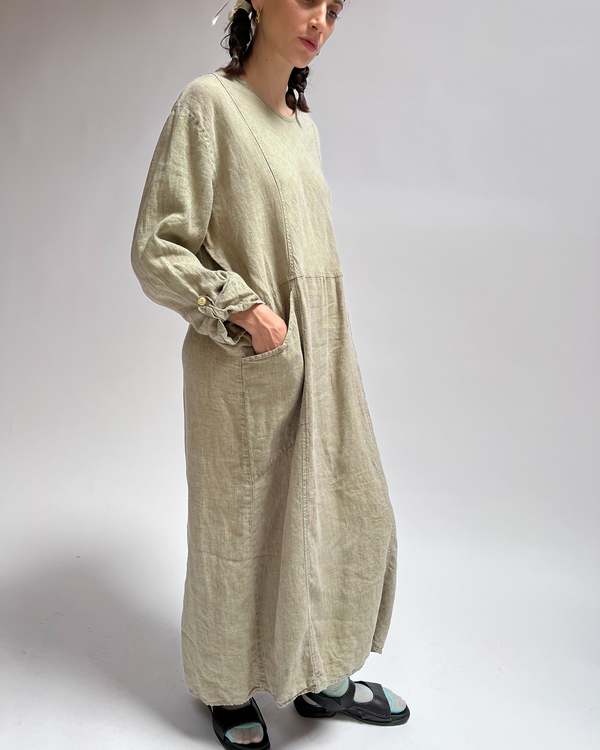 chinese dress ladies Dover Linen Dress
